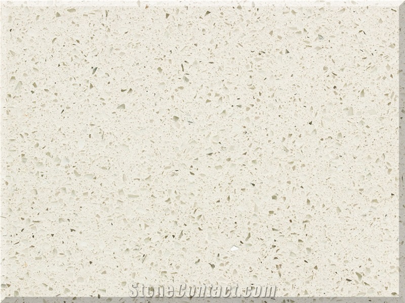 Quartz Countertop Vicostone Bc190 Sparkling White
