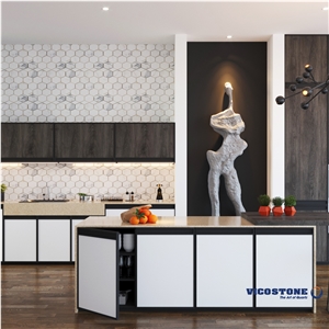 Quartz Countertop Vicostone Bq2030 Champagne