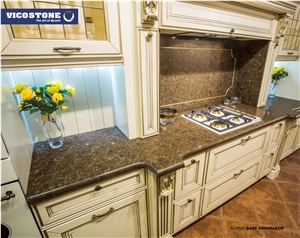 Quartz Countertop Vicostone Bq8560 Dark Emparador