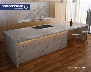 Quartz Countertop Vicostone Bq8788 Diamante Quartz Countertop Vicostone Bq8788 Diamante