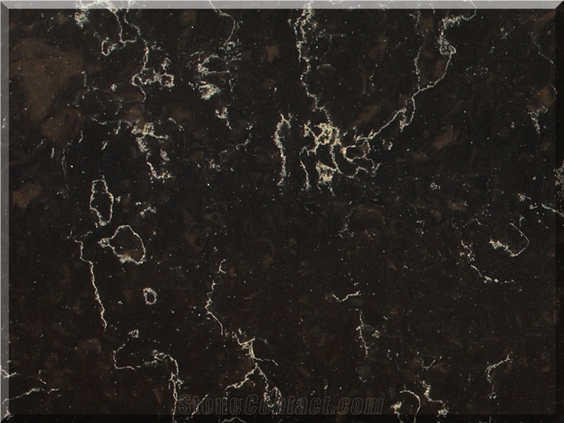 Quartz Countertop Vicostone Bq8812 Java Noir