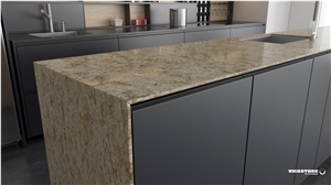 Quartz Countertop Vicostone Bq9310 Silver Sea