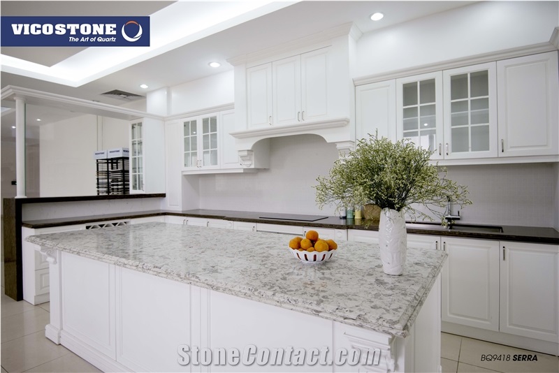 Quartz Countertop Vicostone Bq9418 Serra