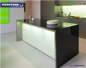 Quartz Crystal Black Vicostone Bq262
