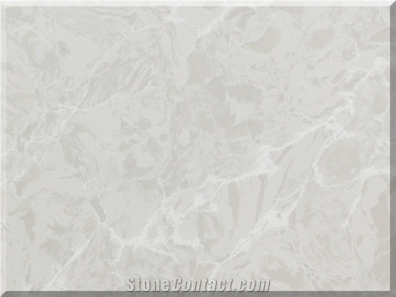 Quartz Kitchen Countertop Vicostone Bq8668 Icelake