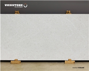 Quartz Kitchen Countertop Vicostone Bq8668 Icelake