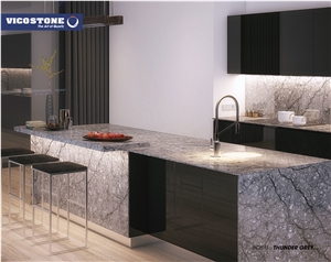 Thunder Grey Quartz Vicostone Bq8716