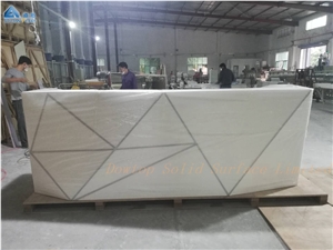 Luxury Hotel Furniture Reception Desk Counter