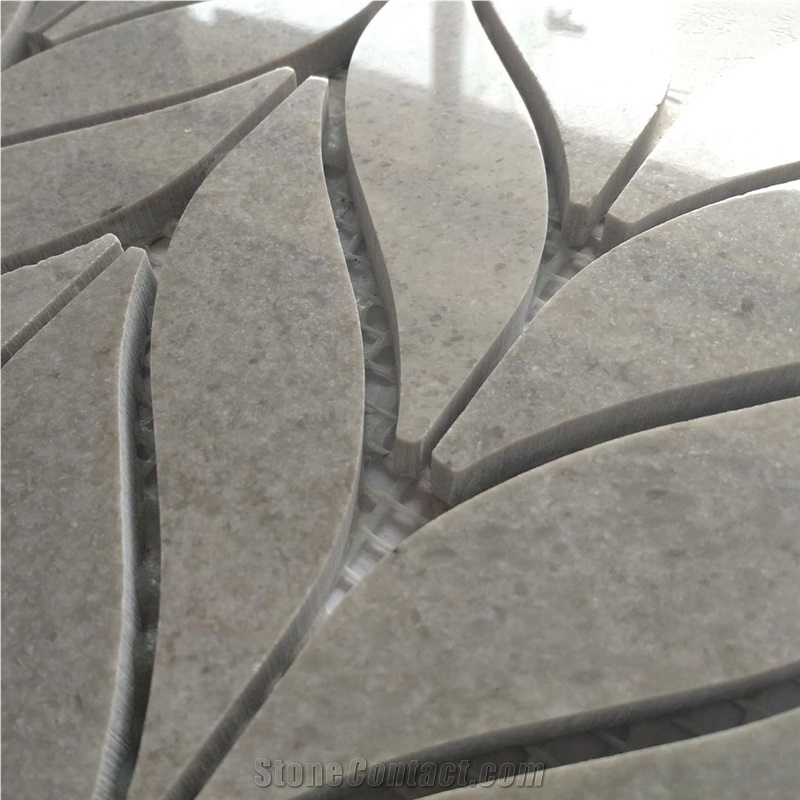 Cinderella Grey Marble Mosaic Design
