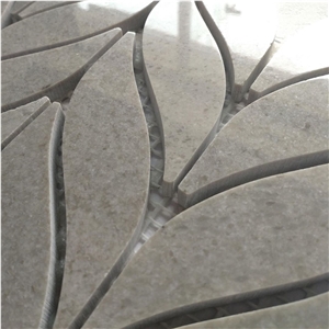 Cinderella Grey Marble Mosaic Design