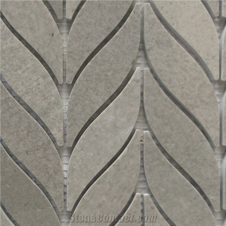 Cinderella Grey Marble Mosaic Design