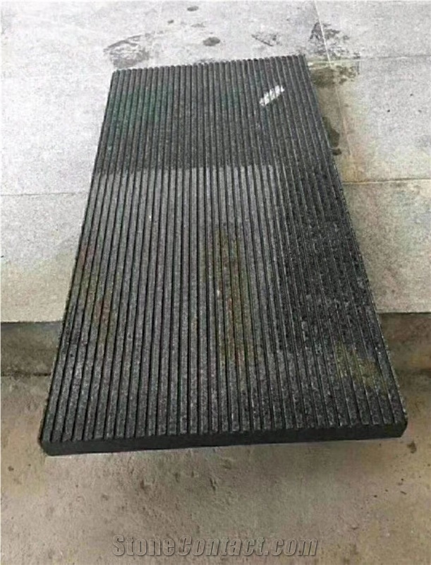 Dark Grey Granite Pool Tiles