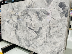 Natura Brazil Quartzite Stone Supper White Slab Natura Brazil Quartzite Stone Supper White Slab