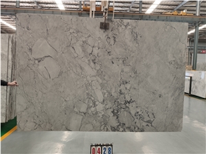 Natura Brazil Quartzite Stone Supper White Slab