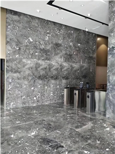 Romantic Grey Marble Vanity Top