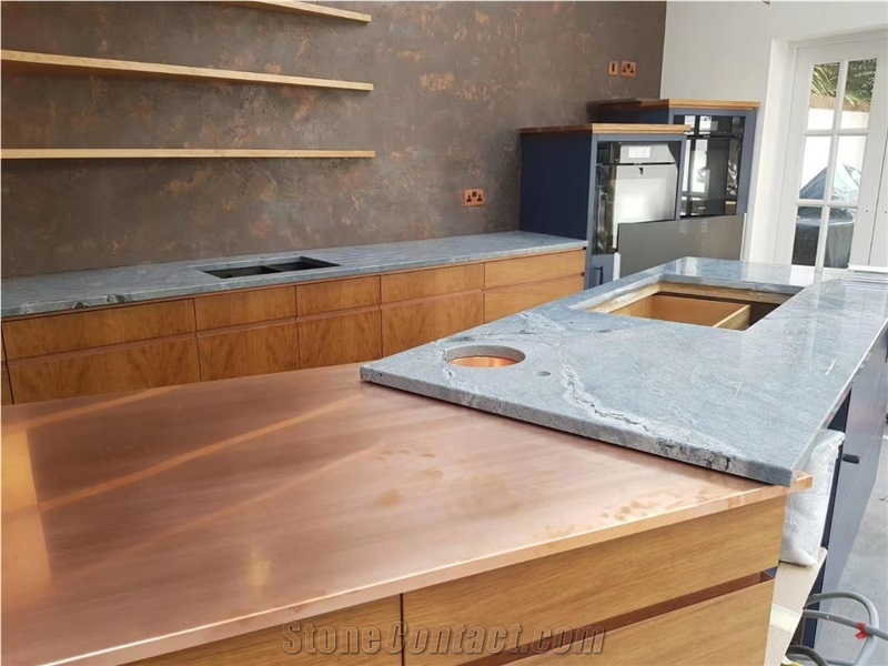 Silver Grey Granite Countertop