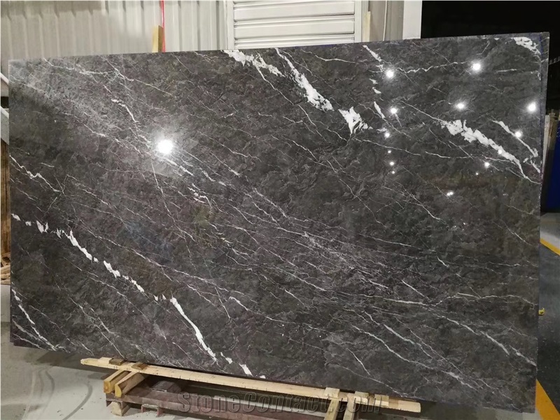 Wyndham Grey Marble Slab