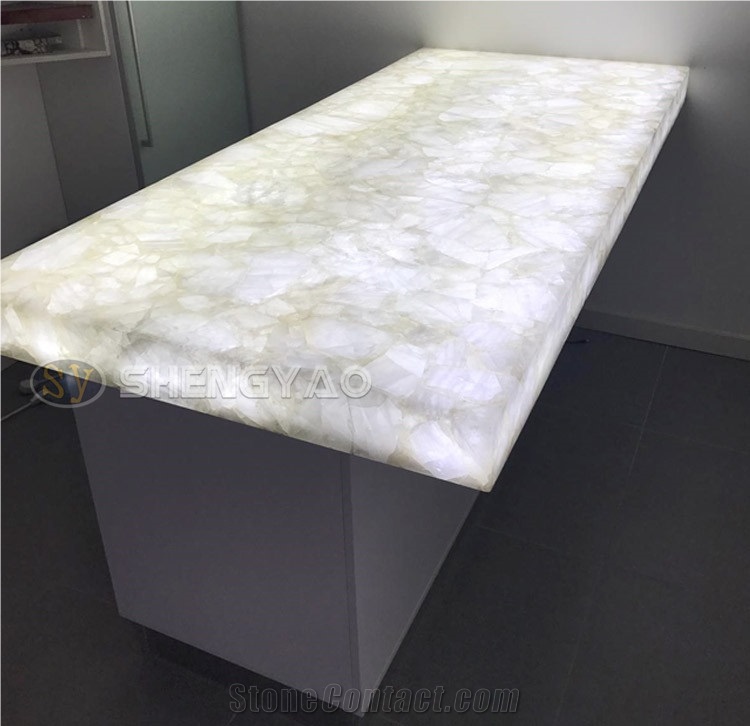 Custom Quartz Bar Top Kitchen Island Tops