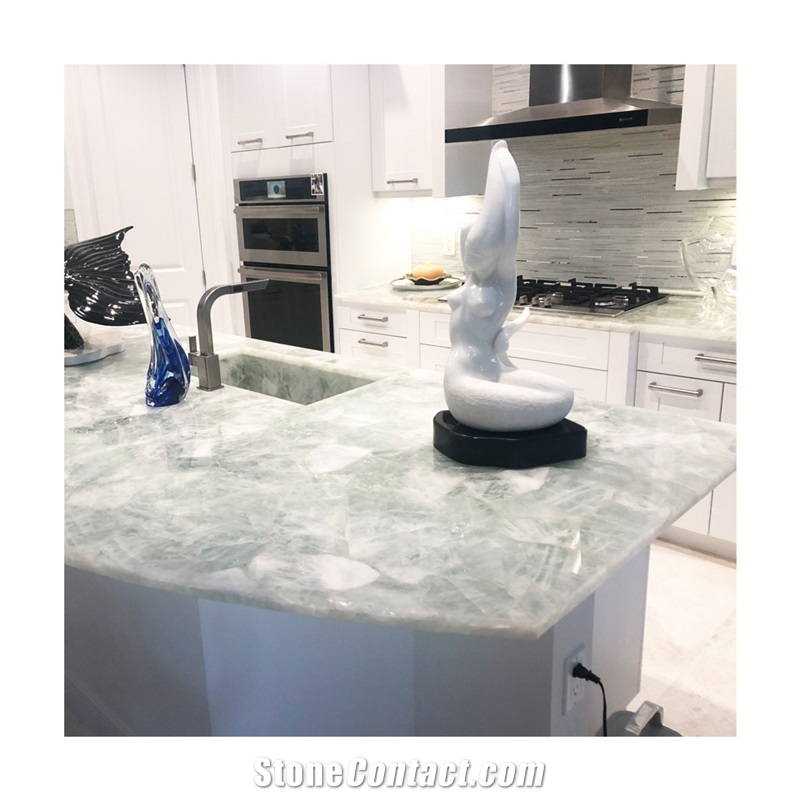 Custom Quartz Bar Top Kitchen Island Tops