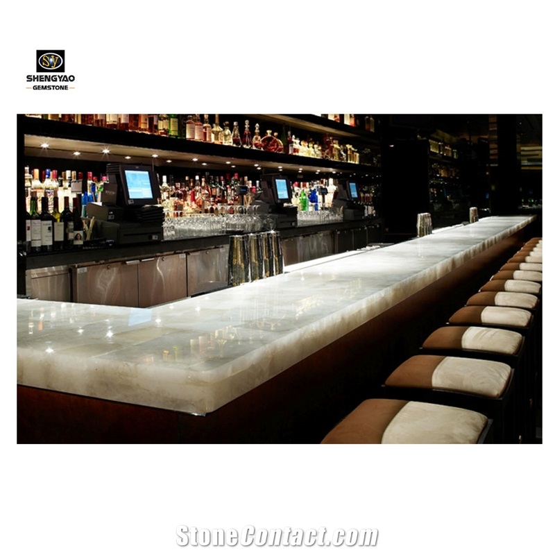 Custom Quartz Bar Top Kitchen Island Tops