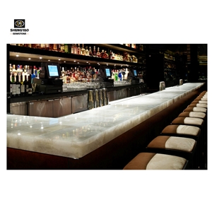 Custom Quartz Bar Top Kitchen Island Tops