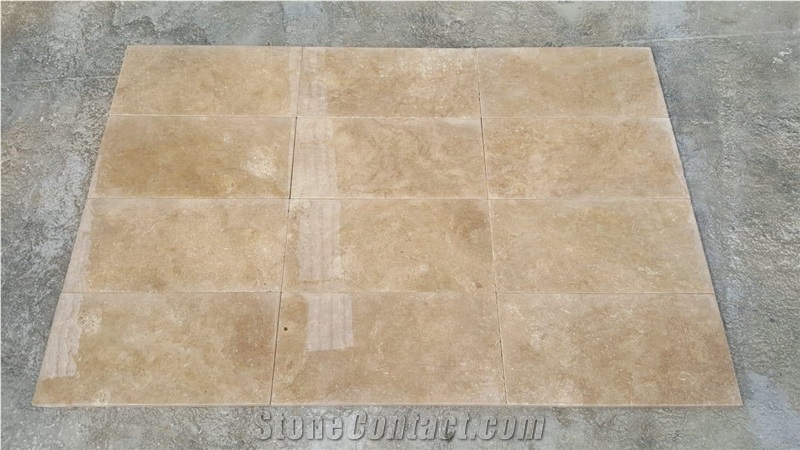 Classic Travertine Tumbled French Pattern