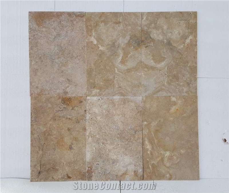 Classic Travertine Tumbled French Pattern