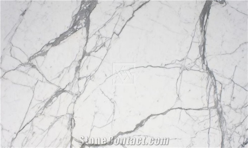 Bianco Statuario Quartz Stone Slabs