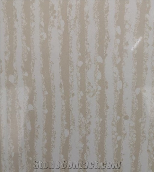 Brown Wood Grains Quartz Stone Slabs