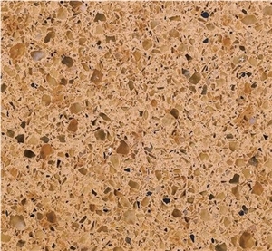 Camel Brown Quartz Slabs