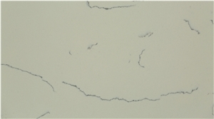 Carrara White Small Line Quartz Stone Slabs Carrara White Small Line Quartz Stone Slabs