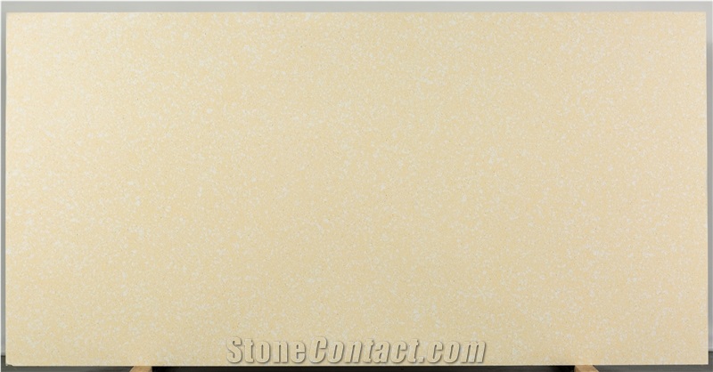 Cream Beige Color Quartz Stone Slabs