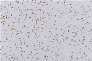 Gold Platinum Particle Quartz Slabs