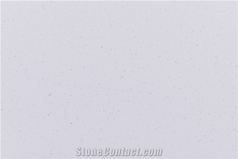 Monochrome Snow Quartz Stone Slabs