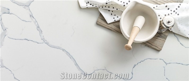 New Calacatta Quartz Stone Countertops
