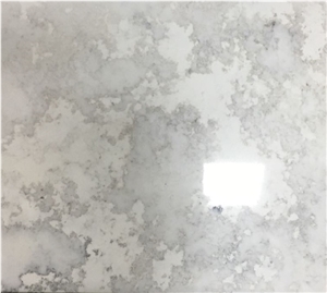 Polished Ash Quartz Stone Slabs