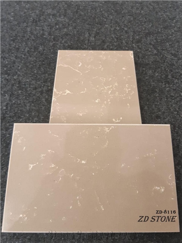 Polished Brown Big Pattern Quartz