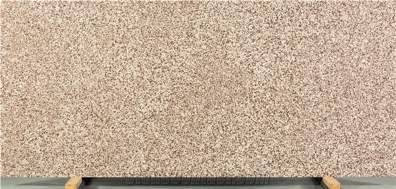 Red Brown Colored Quartz Slabs