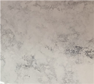 Silver White Ash Quartz Slabs
