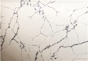 Super White Carrara Quartz Slabs Super White Carrara Quartz Slabs