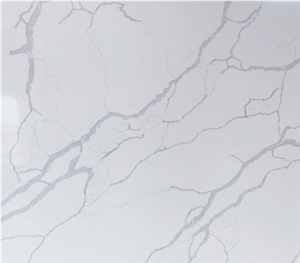 White Carrara Quartz Slabs White Carrara Quartz Slabs