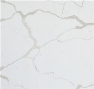 White Carrara Quartz Slabs
