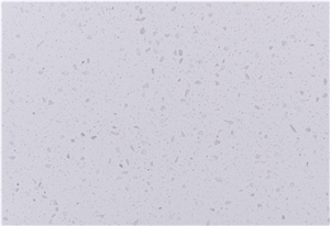 White Monochromatic 1212 Quartz Stone Slabs
