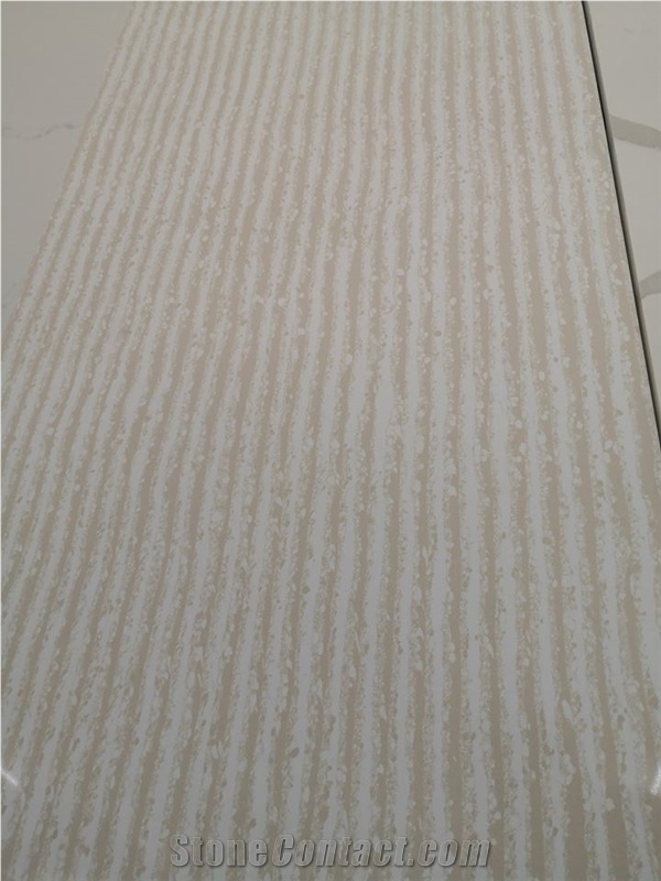 Wood Pattern Quartz Stone Slabs