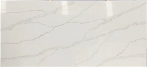 (Zd-9507) Sparking White Carrara Quartz Stone