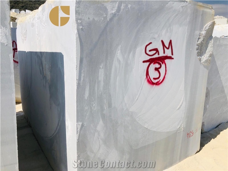 Marmara White Marble Block, Turkey White Marble