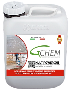 Multipower 3N1 - Alkaline Based Detergent For Stone
