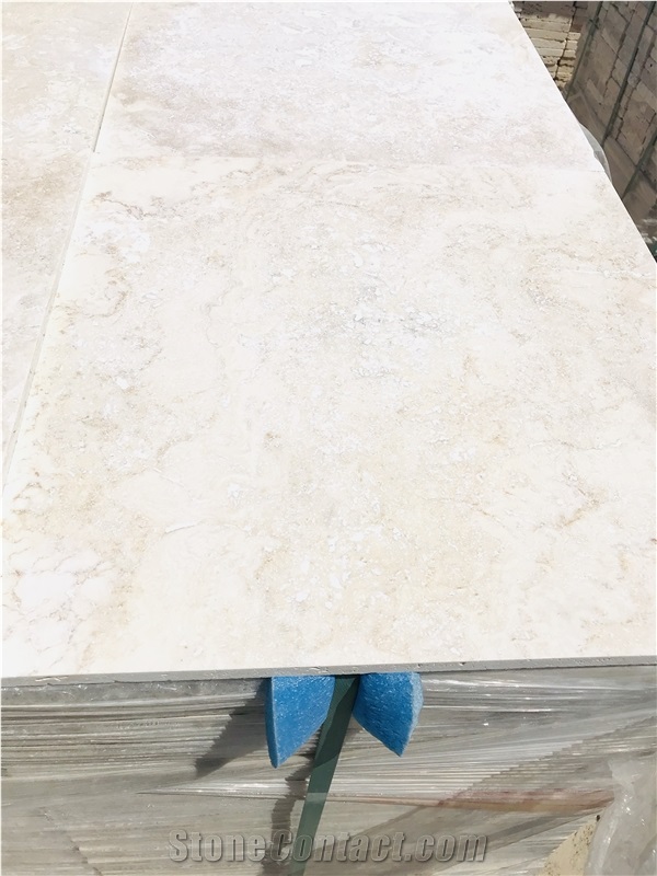 Filled Honed Ivory Travertine (B)
