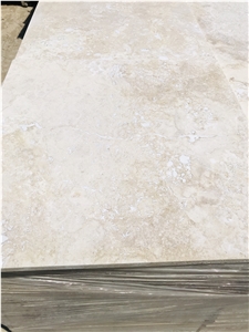 Filled Honed Ivory Travertine (B)