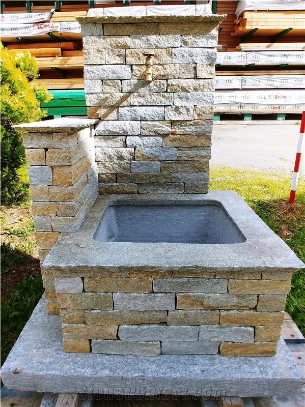 Pietra Di Luserna Fountain